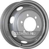 SRW Steel 14x22.5 10x335 ET 0 Dia 281 (silver)
